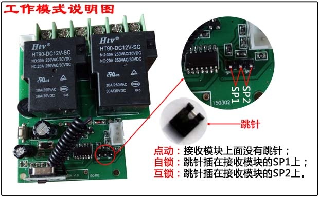 2路無線控制器工作模式